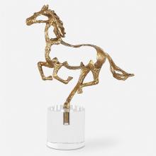 Uttermost 18146 - Uttermost Gallop Gold Sculpture