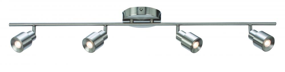 Chappelle LED Fixed Rail - Satin Nickel