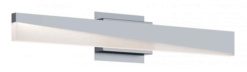 Slant 24'' LED Vanity,120-277V,23W,5 CCT,SN