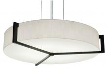 AFX Lighting, Inc. APP1524LAJUDES-JT - Apex 17'' LED Pendant - Espresso Finish - Jute Shade