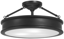 Minka-Lavery 4177-66A - 3 LIGHT LARGE SEMI FLUSH