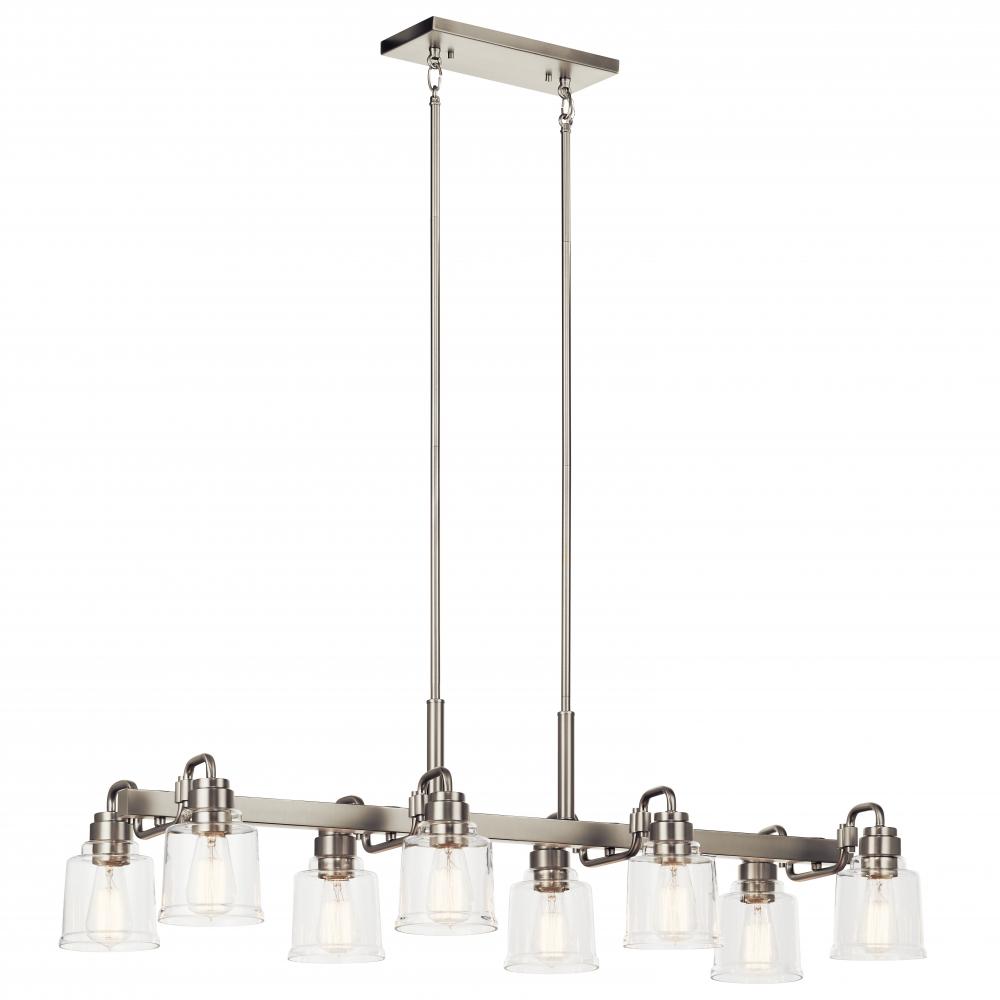 Linear Chandelier 8Lt