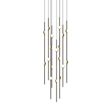 Sonneman 2012.33W-27 - Aries 12" Round LED Pendant (2700K)