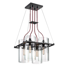 Sonneman 4765.25 - 4-Light Square Pendant