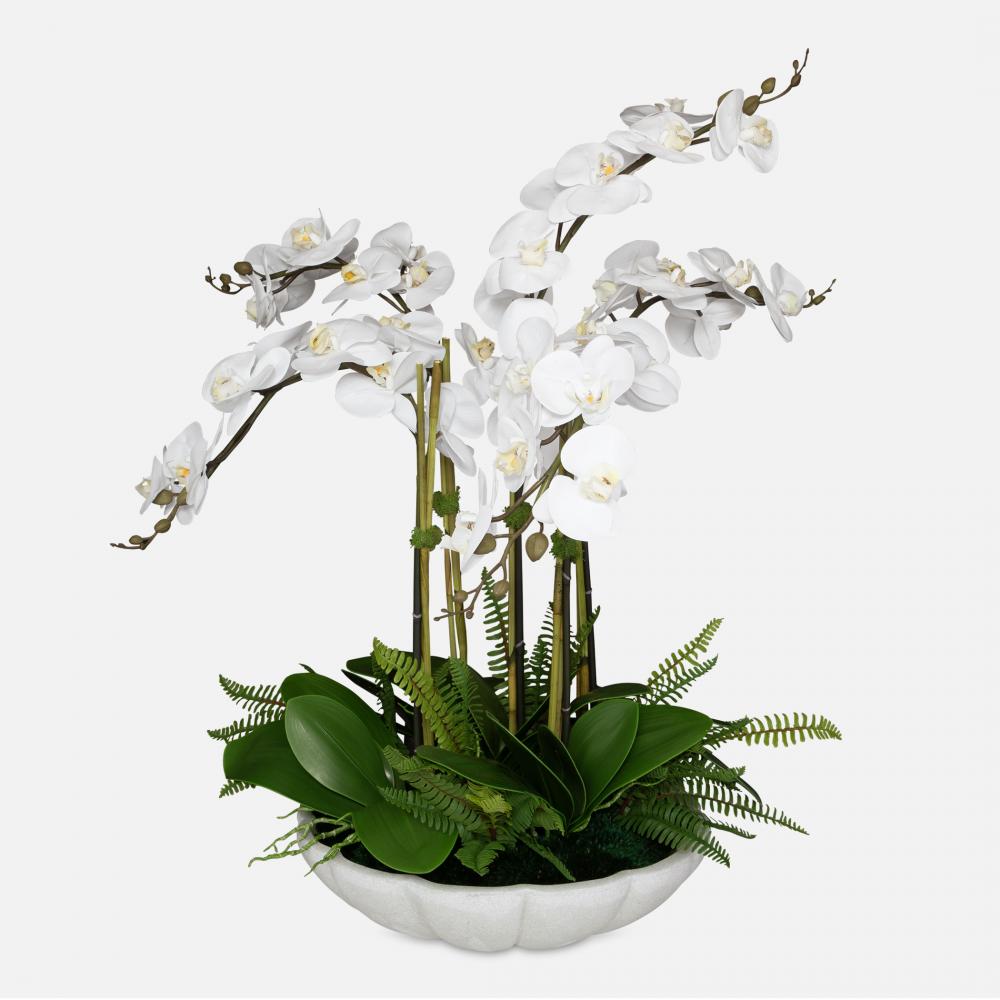 Uttermost Flourish Orchid Centerpiece