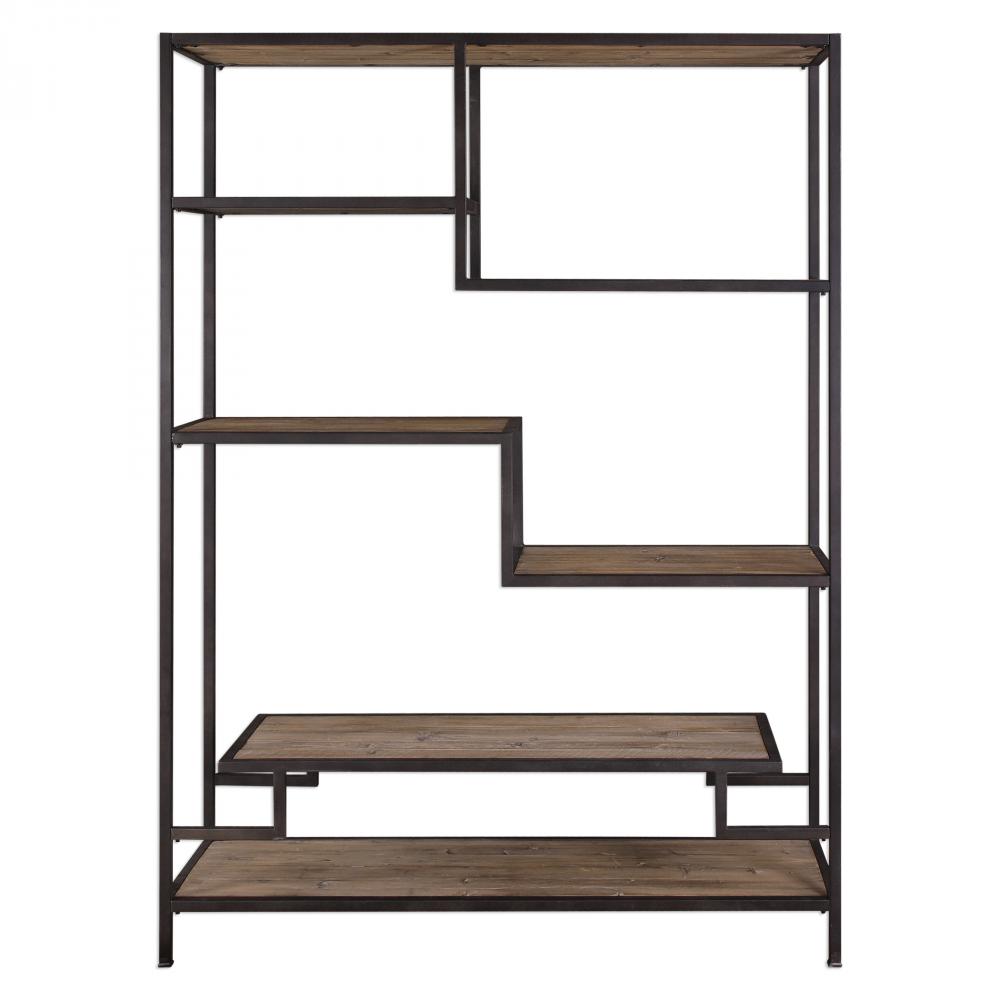 Uttermost Sherwin Etagere, 2 Cartons