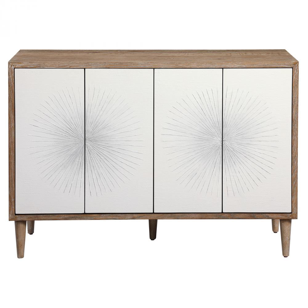 Dani 4 Door White Cabinet