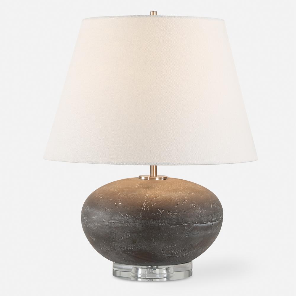 Uttermost Beckley Gray Stone Table Lamp