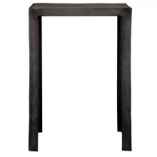 Uttermost 22963 - In The Groove Aluminum Accent Table