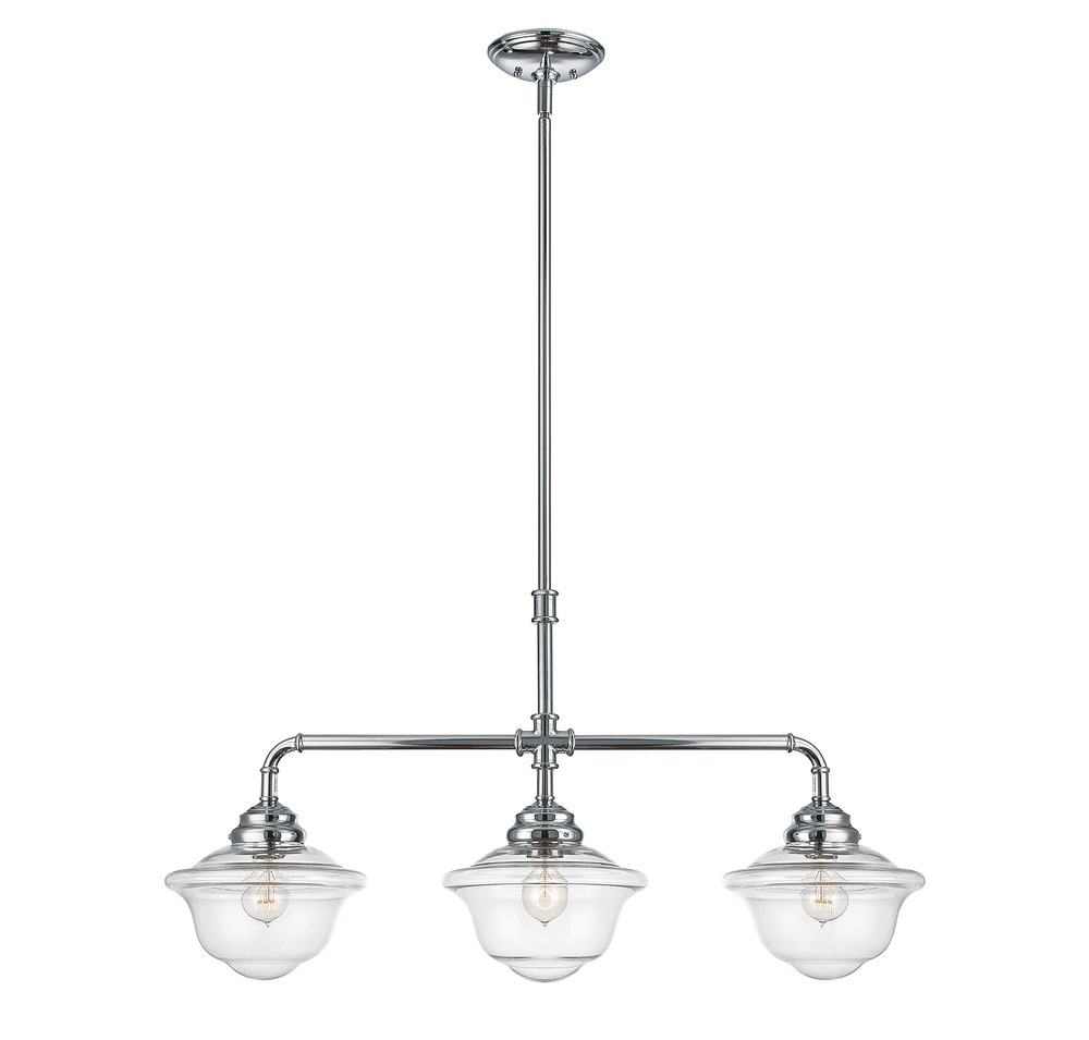 Fairfield 3 Light Linear Chandelier