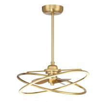 Savoy House 24-FD-745-322 - Dorado LED Fan D'Lier in Warm Brass