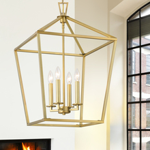 Savoy House 3-321-4-322 - Townsend 4-Light Pendant in Warm Brass