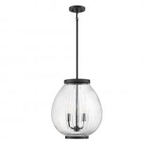 Savoy House 7-171-3-89 - Welles 3-Light Pendant in Matte Black