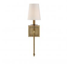 Savoy House 9-302-1-322 - Monroe 1-Light Wall Sconce in Warm Brass