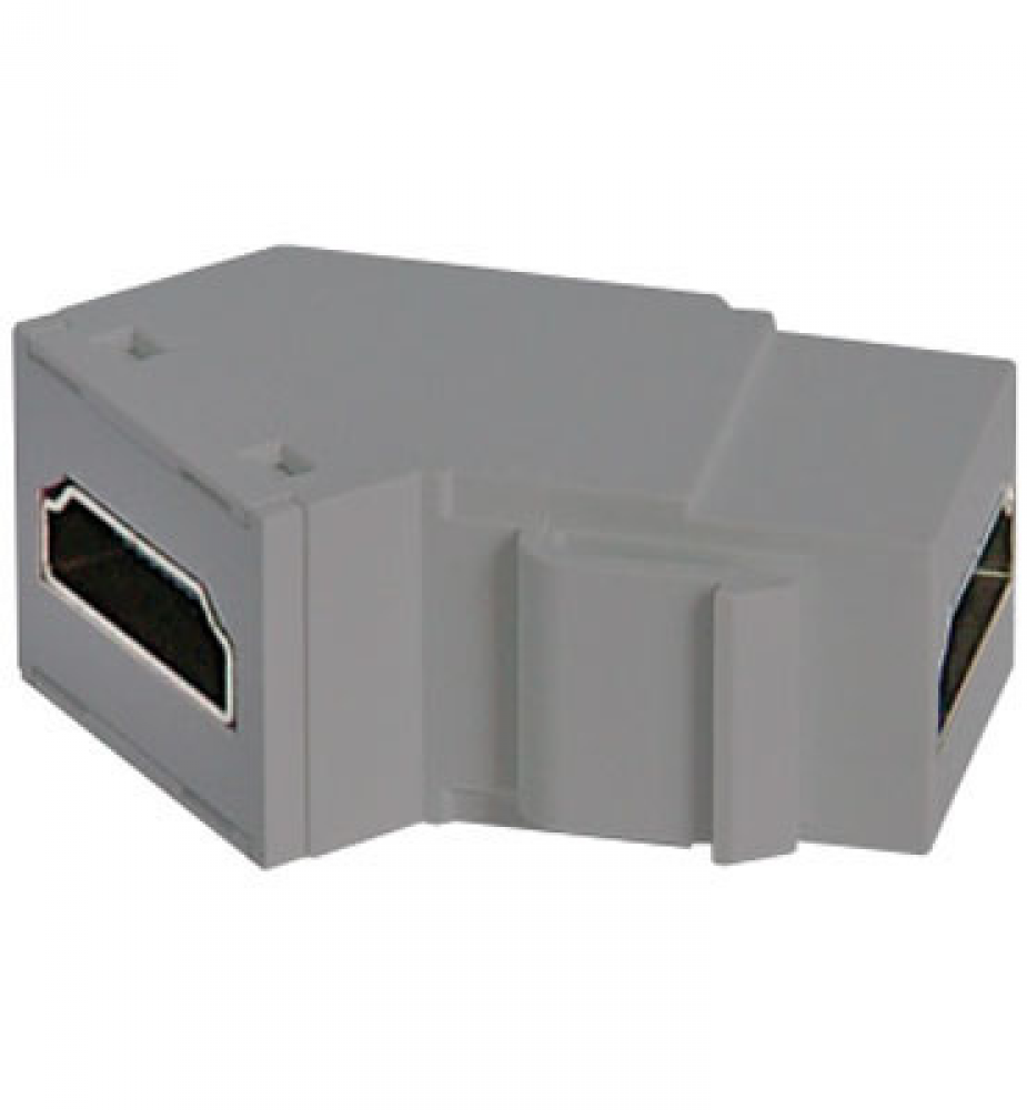 adorne HDMI Keystone Coupler, Magnesium
