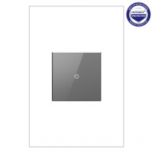 Legrand ASTH1532M2 - adorne Touch Switch, Magnesium, with Microban