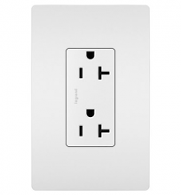 Legrand TR26352RW - radiant? Spec Grade 20A Tamper-Resistant Receptacle, White