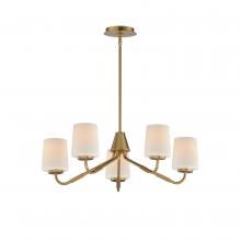 Maxim 12696WTNAB - Durham-Single-Tier Chandelier