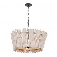 Maxim 22426WWTBZ - Baywood-Chandelier