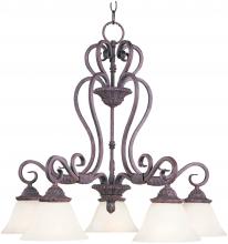 Maxim 2757SVCR - Canyon Rim-Down Light Chandelier