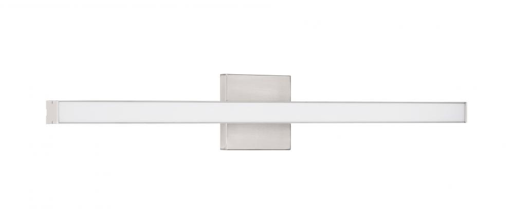 Trim 1 Light 30" LED Vanity in Brushed Polished Nickel