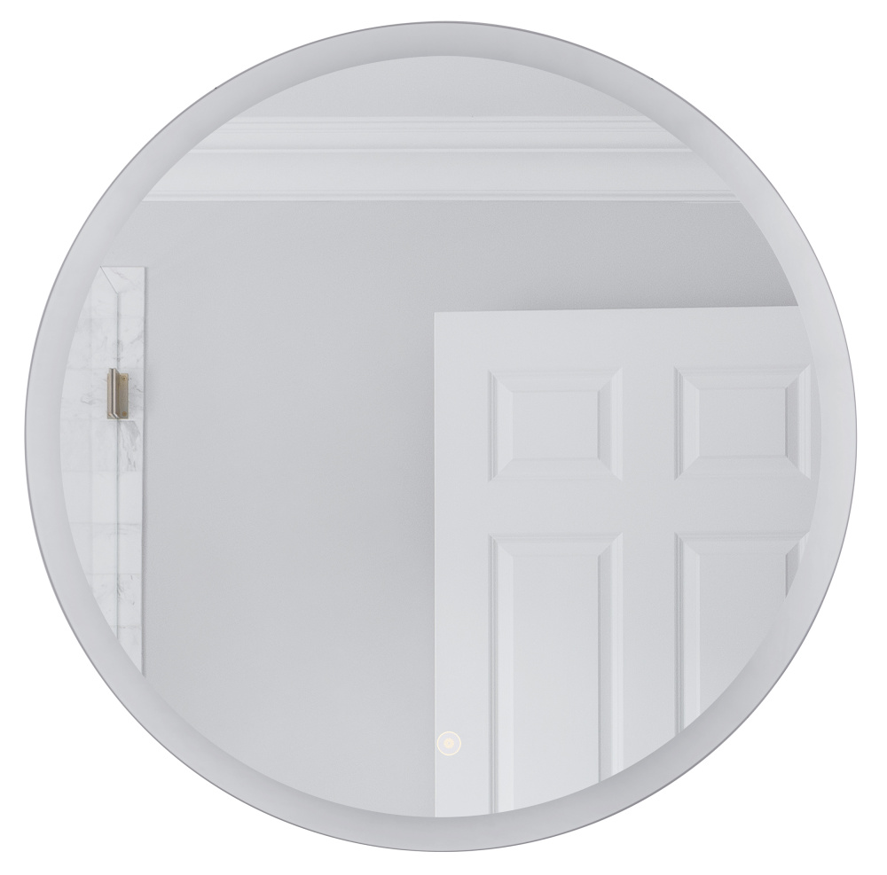 28" Round LED Mirror, Defogger & Dimmer, 3000K/4000K/5000K