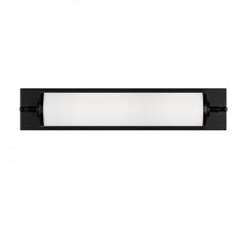 Crystorama FOS-A8051-MK - Foster 1 Light Matte Black Bathroom Vanity