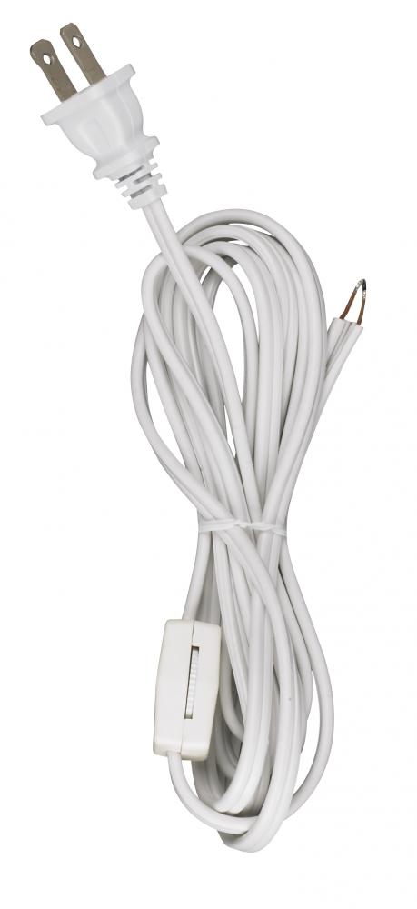 8 Ft. Cord Sets with Line Switches All Cord Sets - Molded Plug Tinned tips 3/4" Strip with