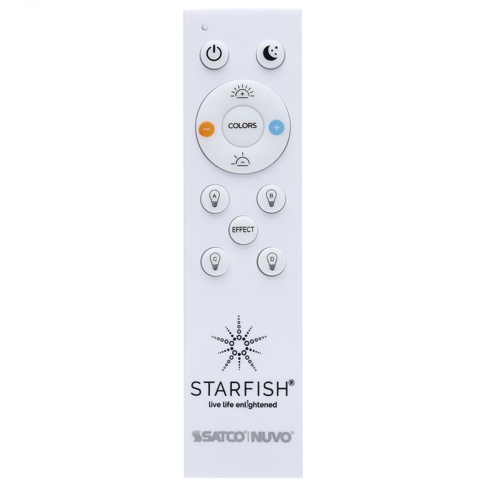 Remote for Starfish Lighting; White Finish