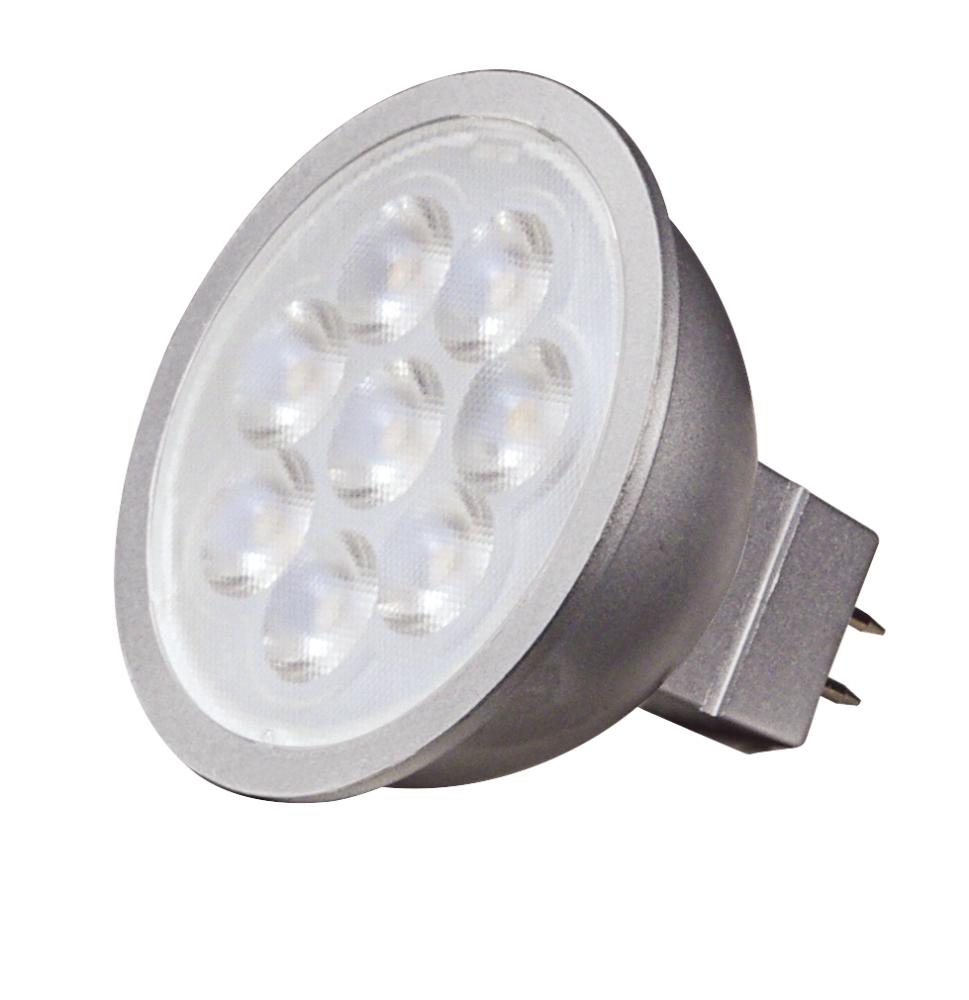 6.5 Watt; LED MR16 LED; 3500K; 25 deg. Beam Angle; GU5.3 base; 12 Volt AC/DC