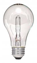 Satco Products Inc. S2401 - 29 Watt; Halogen; A19; Clear; 1000 Average rated hours; 430 Lumens; Medium base; 120 Volt; 2-Pack