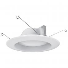 Satco Products Inc. S39313 - 7.2 Watt LED Downlight Retrofit; 5-6 Inches; 3000K; 120 Volt; White Finish