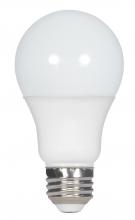 Satco Products Inc. S9661 - 6 Watt; A19 LED; Frosted; 3000K; European Medium base (E27); 220 deg. Beam Angle; 230 Volt;