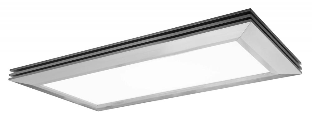 Sloane LED Rectangular Surface Mount - Satin Nickel