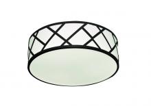 AFX Lighting, Inc. HVNF17LAJUDBK-BB - Haven 17" Integrated LED Flush Mount