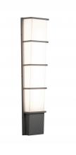 AFX Lighting, Inc. LASW052833LAJD2TG - Lasalle LED Outdoor Sconce - 28'' - Textured Grey