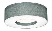 AFX Lighting, Inc. MCF1932LAJUD-GY-MSBB - Montclair 20'' LED Flush,120-277V,3 CCT,GY,MS,BB