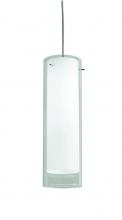 AFX Lighting, Inc. VIP05MBSNWH - View Pendant - Satin Nickel - White