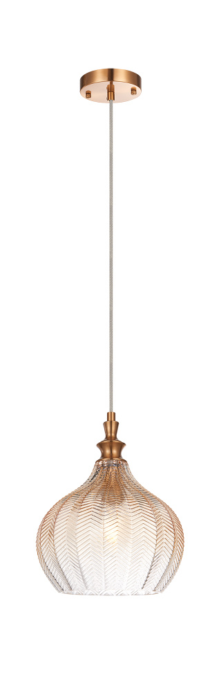 Renity Aged Gold Brass Pendant