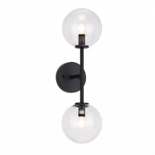 Matteo Lighting W81702BKCL - Novo Wall Sconce