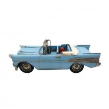  RD2044 - Ciana Designs - Metal Model - Blue Classic Convertible Car