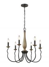 Generation Lighting 3115806-846 - Simira Six Light Chandelier