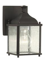 Generation Lighting OL4000ORB - Terrace transitional 1-light outdoor exterior small wall lantern sconce in oil rubbed bronze finish