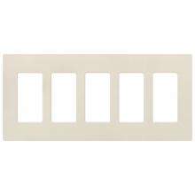 Lutron Electronics SC-5-PM - SATIN WALLPLATE 5G PM