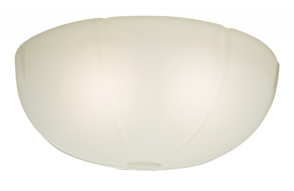 Casablanca Cased White Glass Bowl