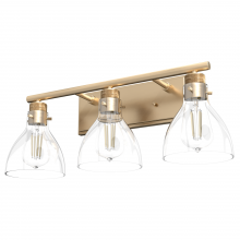 Hunter 19303 - Van Nuys 3 Light Vanity Alt Gold