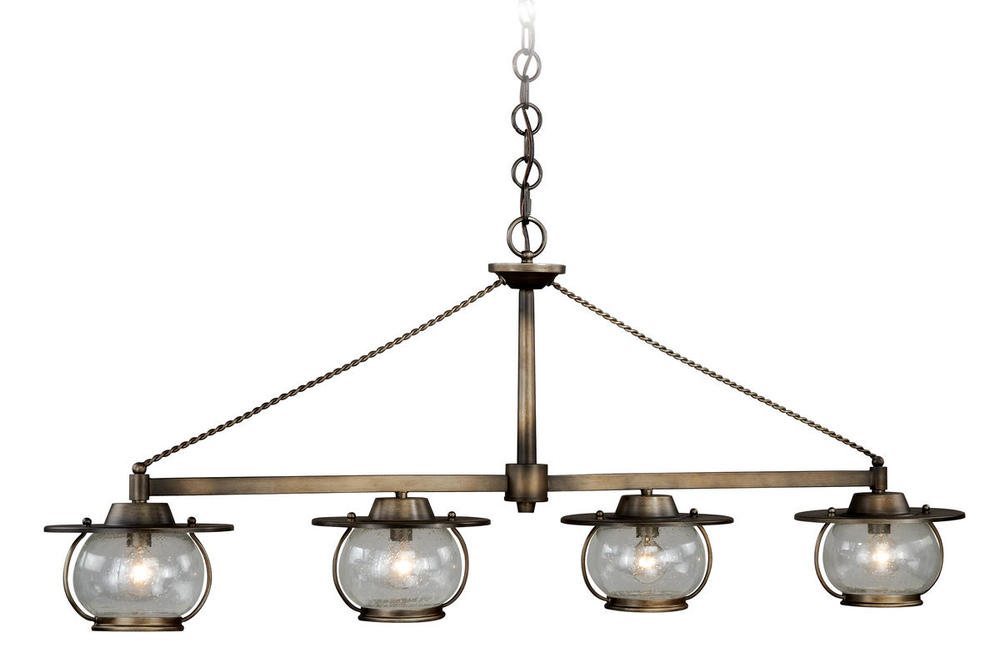 Jamestown 4L Linear Chandelier