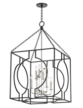 Hudson Valley 9224-AIPN - 8 LIGHT LARGE PENDANT