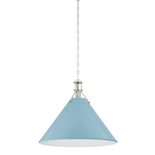 Hudson Valley MDS352L-PN/BB - Painted No. 2 Pendant
