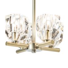 Hubbardton Forge 131061-SKT-MULT-86-CR - Gatsby 4-Light Semi-Flush/Pendant